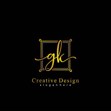 İlk logo kavramının ilk GK el yazısı.