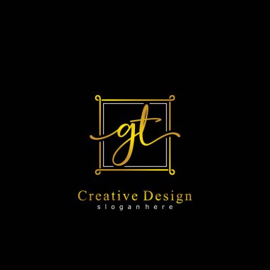 İlk logo kavramının ilk GT el yazısı.