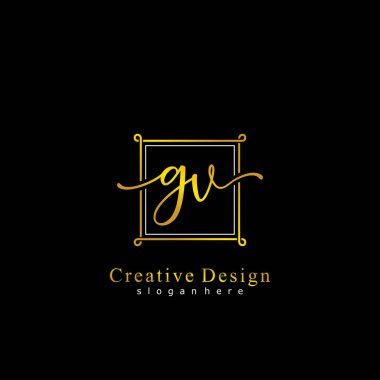 İlk logo kavramının ilk GV el yazısı.