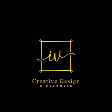 İlk logo kavramının ilk IV el yazısı.