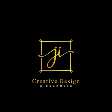 İlk logo kavramının baş JI el yazısı.