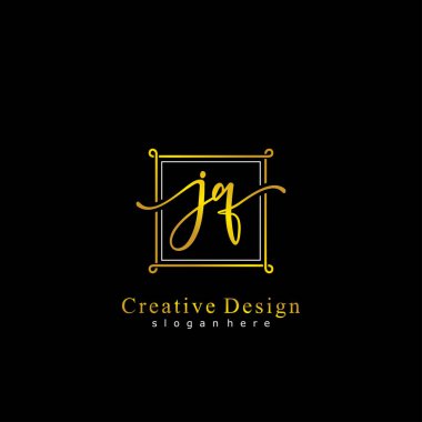 İlk logo kavramının ilk JQ el yazısı.