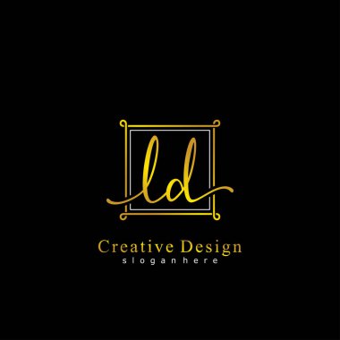 İlk logo kavramının ilk LD el yazısı.