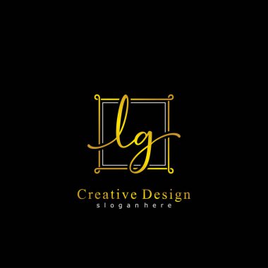 İlk logo kavramının ilk LG el yazısı.