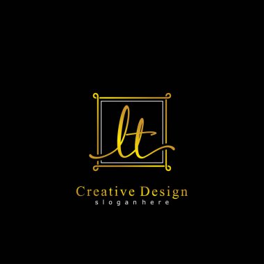 İlk logo kavramının ilk LT el yazısı.