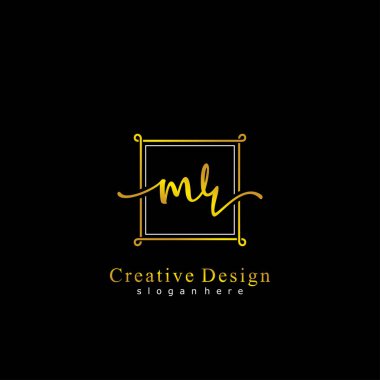 İlk logo kavramının ilk MR el yazısı.