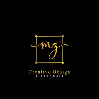 İlk logo kavramının ilk MZ el yazısı.