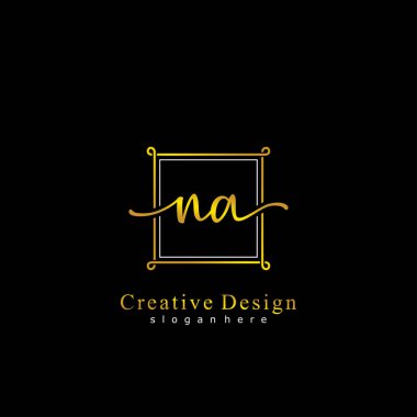 İlk logo kavramının ilk NA el yazısı.