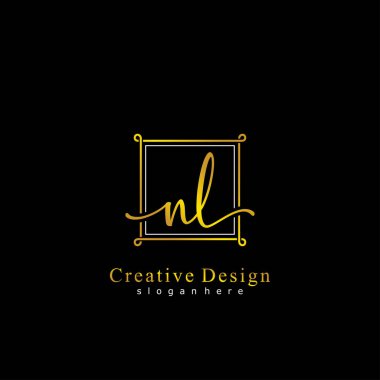 İlk logo kavramının ilk NL el yazısı.