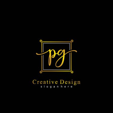 İlk logo kavramının ilk PG el yazısı.