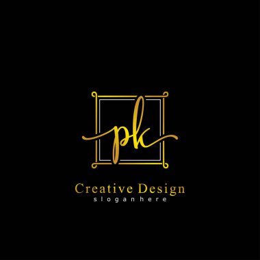 İlk logo kavramının ilk PK el yazısı.