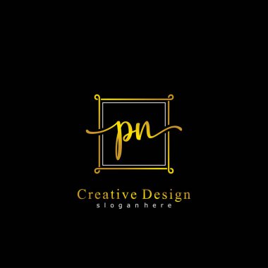 İlk logo kavramının ilk PN el yazısı.