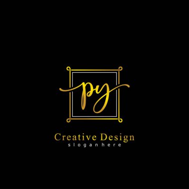 İlk logo kavramının ilk PY el yazısı.