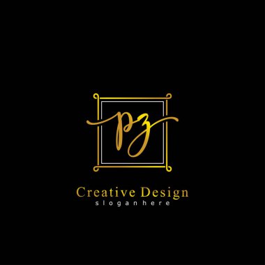 İlk logo kavramının ilk PZ el yazısı.