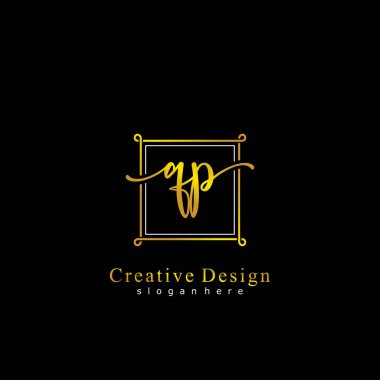 İlk logo kavramının ilk QP el yazısı.