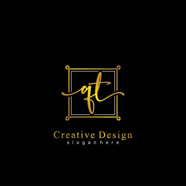 İlk logo kavramının ilk QT el yazısı.