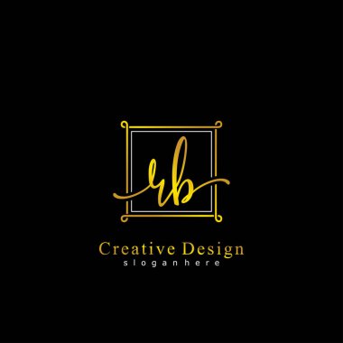 İlk logo kavramının ilk RB el yazısı.