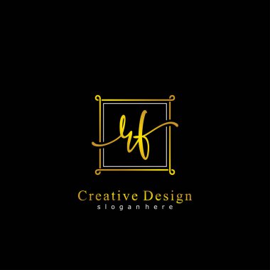 İlk logo kavramının ilk RF el yazısı.