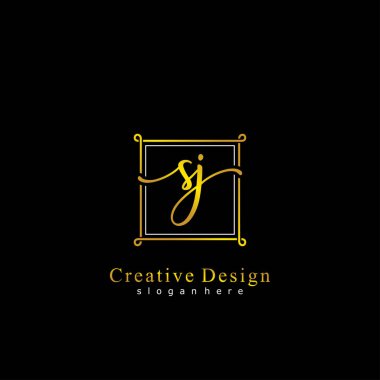 İlk logo kavramının ilk SJ el yazısı.