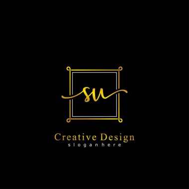 İlk logo kavramının ilk SU el yazısı.