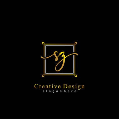 İlk logo kavramının ilk SZ el yazısı.