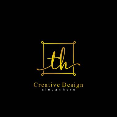 İlk logo kavramının ilk TH el yazısı.