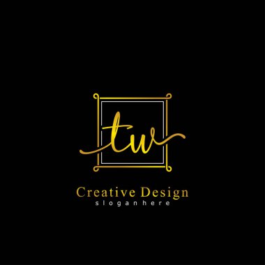 İlk logo kavramının ilk TW el yazısı.