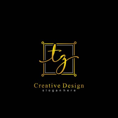 İlk logo kavramının ilk TZ el yazısı.