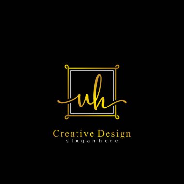İlk logo kavramının ilk UH el yazısı.