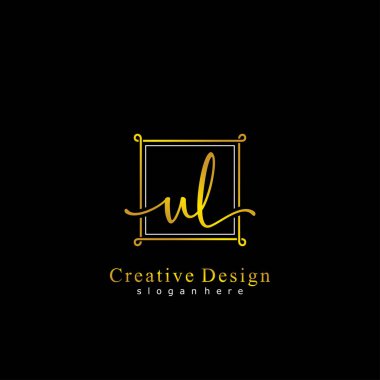 İlk logo kavramının ilk UL el yazısı.