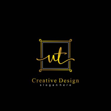 İlk logo kavramının ilk UT el yazısı.