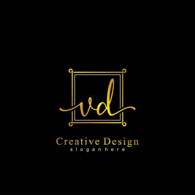 İlk logo kavramının ilk VD el yazısı.