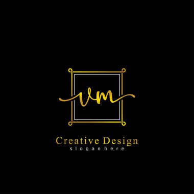 İlk logo kavramının ilk VM el yazısı.