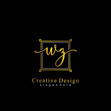 İlk logo kavramının ilk WZ el yazısı.