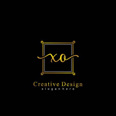 İlk logo kavramının ilk XO el yazısı.