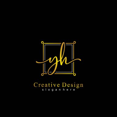 İlk logo kavramının ilk YH el yazısı.