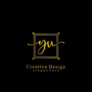 İlk logo kavramının ilk YU el yazısı.