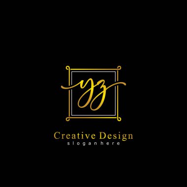 İlk logo kavramının YZ el yazısı.