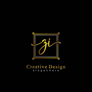 İlk logo kavramının ilk ZI el yazısı.