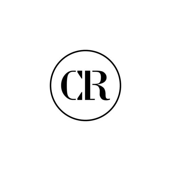 Letter Initial Monogram Logo Design Wedding Fashion Make Logo Template — Stock Vector