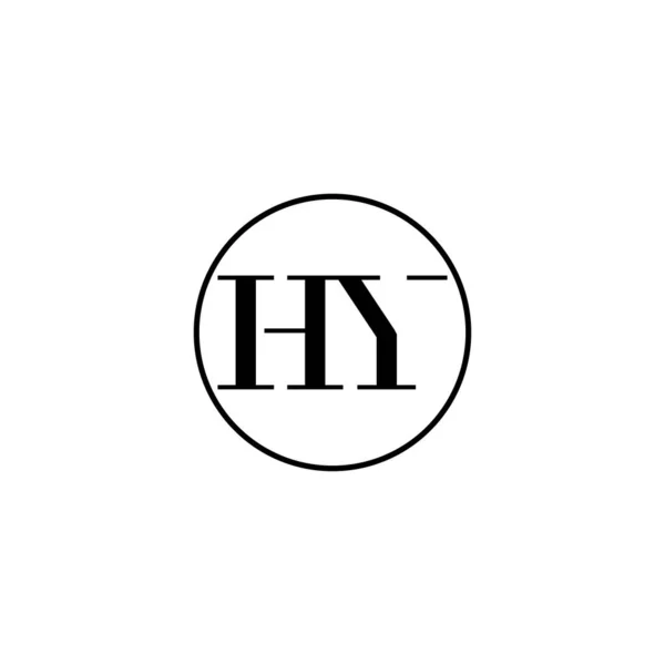 Carta Monograma Inicial Logotipo Design Casamento Moda Compõem Modelo Logotipo —  Vetores de Stock