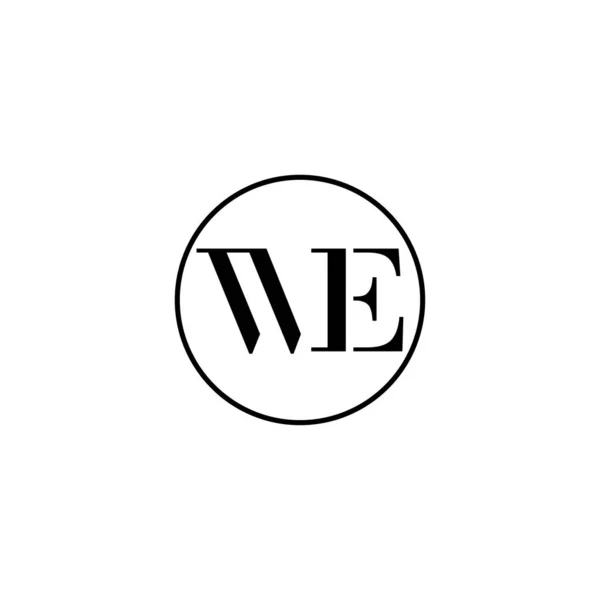 Letter Initial Monogram Logo Design Svatba Móda Tvoří Logo Šablony — Stockový vektor