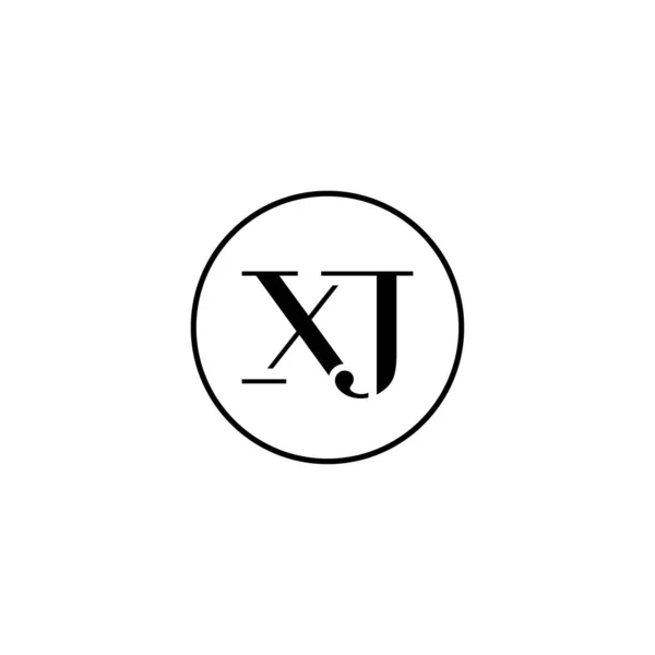 Letter Початкова Монограма Дизайн Логотипу Весілля Мода Складає Шаблон Логотипу — стоковий вектор