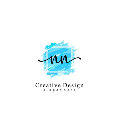 İlk logo kavramının ilk NN el yazısı