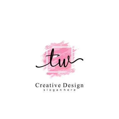 İlk logo kavramının ilk TW el yazısı