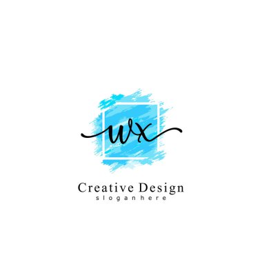 İlk logo kavramının ilk WX el yazısı