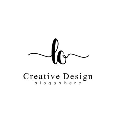 İlk logo kavramının ilk LO el yazısı
