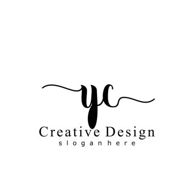 İlk logo kavramının ilk YC el yazısı