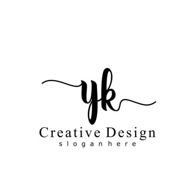 İlk logo kavramının YK el yazısı