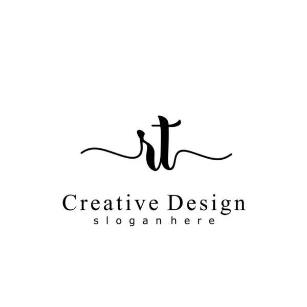 Handstil För Ursprunglig Logotyp — Stock vektor